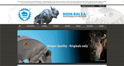 Desktop Screenshot of bison-bial.de